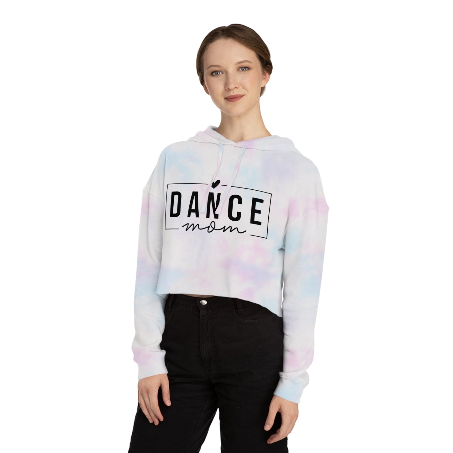 Dance Mom Cropped Hooded Sweatshirt