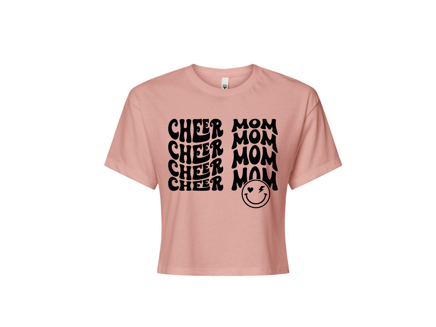 Cheer Mom Crop Top Shirt