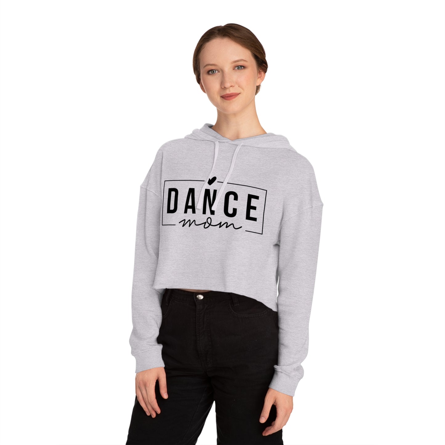Dance Mom Cropped Hooded Sweatshirt