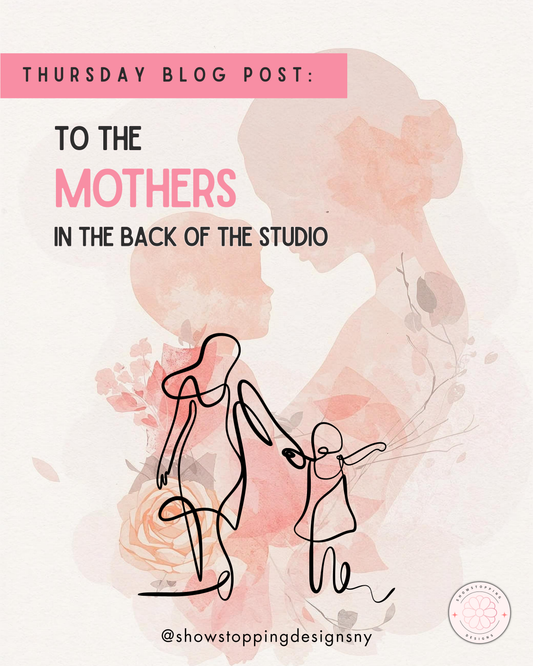 To the Mom in the Back of the Studio