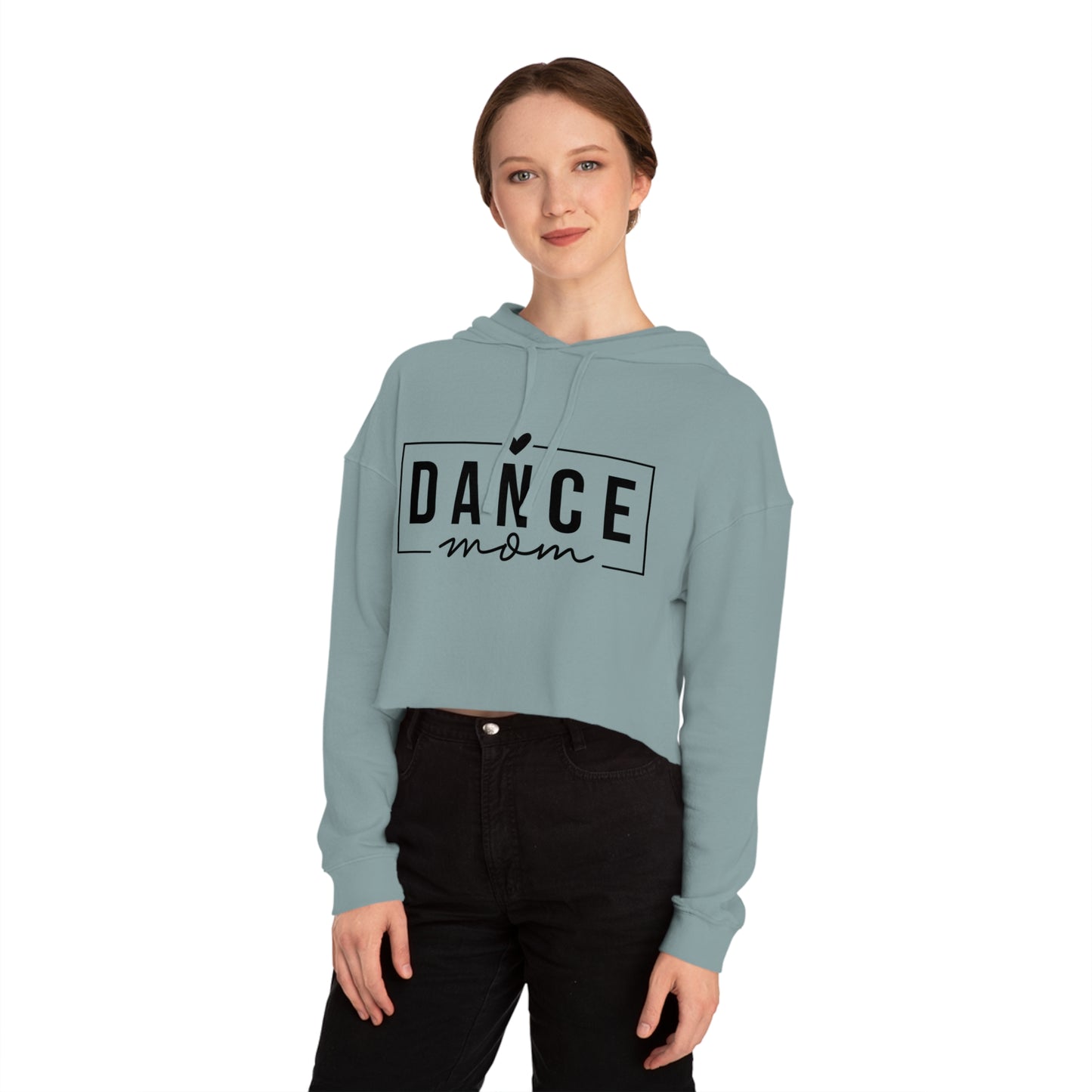 Dance Mom Cropped Hooded Sweatshirt