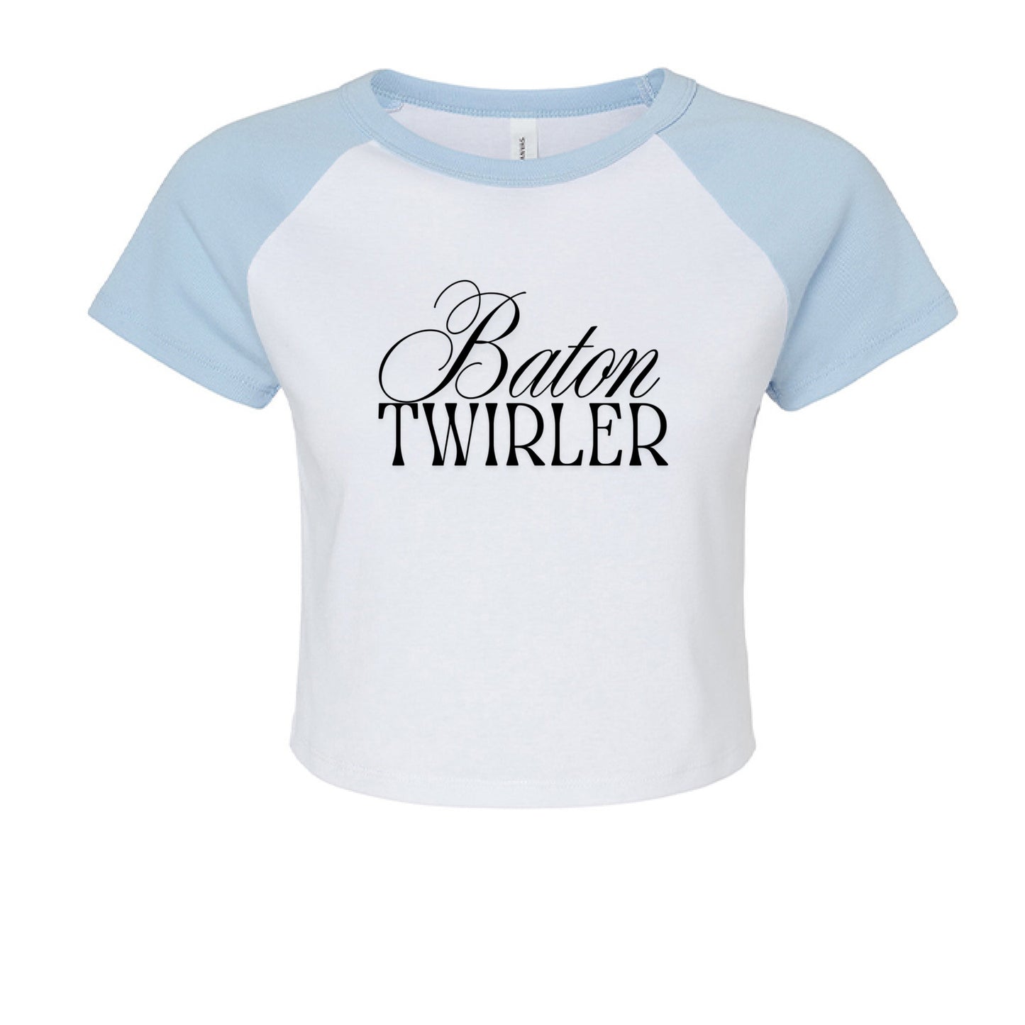 WHITE/ BABY BLUE - FRONT