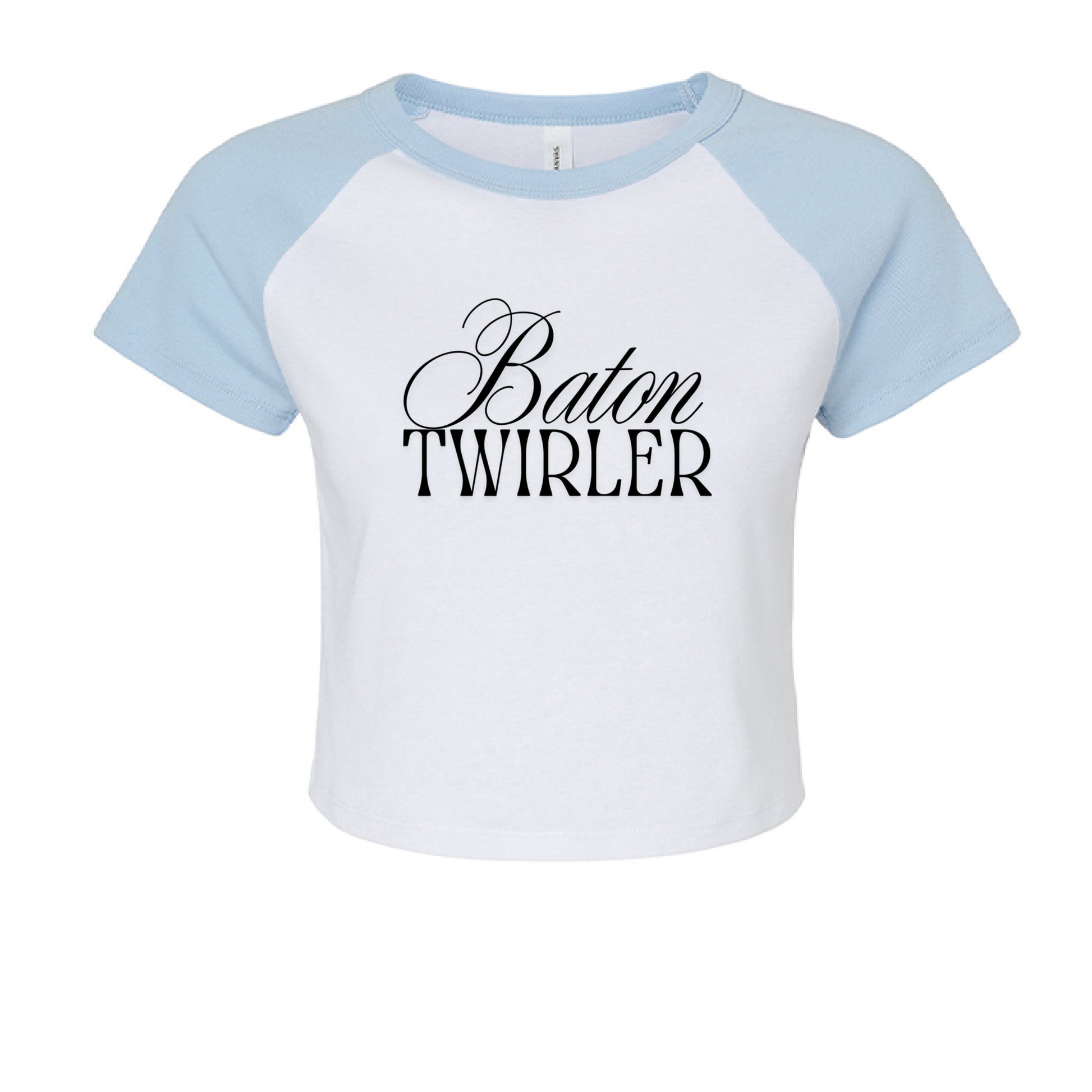 WHITE/ BABY BLUE - FRONT